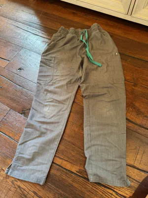 FIGS Yola Skinny Scrub Pants High-Waisted graphite thumbnail 1