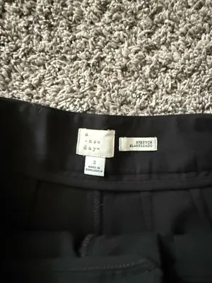 A new day Black High-Rise Tailored Women's Shorts thumbnail 2