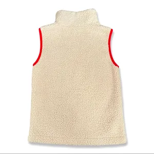 PINK Victoria’s Secret Sherpa Full Zip Fleece Vest. XS thumbnail 4