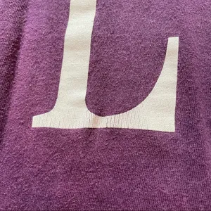 American Apparel Riffraff Purple Louisiana State Love Short Sleeve Tee Small thumbnail 2