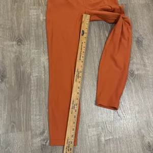 Lululemon Align Pant 25" Legging Size 8 Orange W5CTCS‎ Nulu Athletic thumbnail 5