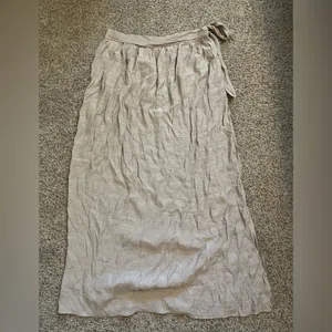 Tan wrap skirt coverup Size L thumbnail 4
