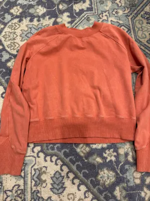 Lululemon Perfectly Oversized Cropped Crew 6 thumbnail 1