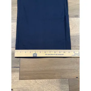 Haver + Blair Pants Size L Navy Wide Leg Tailored Flat Front Pocket Trousers thumbnail 7