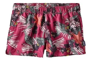 Patagonia Barely Baggies Tropical Kelp Garden Floral Print Hiking Shorts thumbnail 3