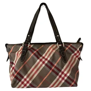 Burberry Blue Label Nova Check Canvas & Leather Purse thumbnail 2