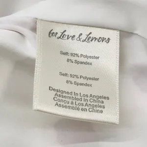 For Love & Lemons Love Song Bustier Mini Dress Size M Satin Rose Coquette Girly thumbnail 11