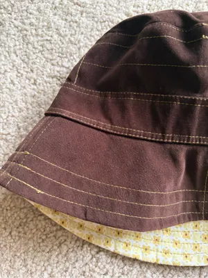 Steve Madden vintage Nordstrom Deadstock y2k 90s 2000s brown bucket hat NWT thumbnail 3
