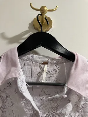 FREE PEOPLE Madonna Top in Purple Size Small thumbnail 5