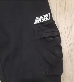 Y2K Baggy Joggers Black thumbnail 3