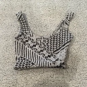 Urban cropped knit top thumbnail 1