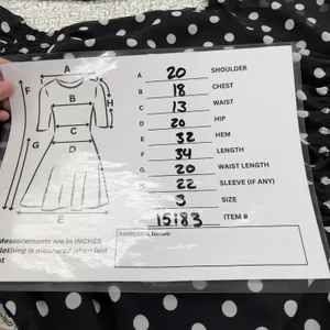 Boston Proper Polka Dot Dress Women Small Flowy‎ Smocked Preppy Parisian Chic thumbnail 8