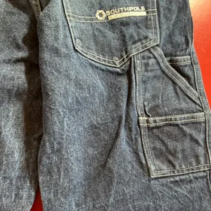 Southpole 10 Carpenter Capri Jeans Y2K Streetwear Workwear Denim grunge cropped thumbnail 8