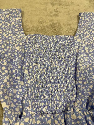 Sienna Sky Pastel Blue Ditsy Floral Mini Summer Dress thumbnail 6