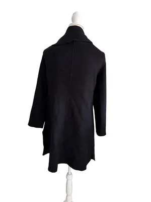 C LUXE Black Fall Coat Jacket Size Medium thumbnail 7