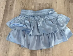 Boutique Blue Mini Skirt thumbnail 2