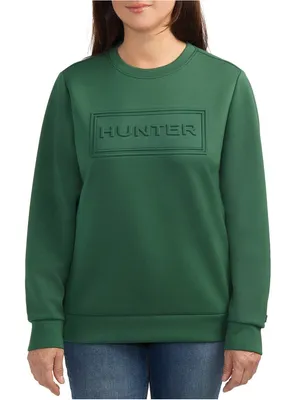 Hunter Embossed Crewneck Sweatshirt Small thumbnail 1