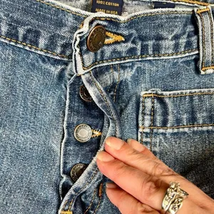 Abercrombie Button Up Capri Denim Jeans 4 thumbnail 5