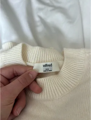 Cream Aritzia Sweater Wilfred thumbnail 3
