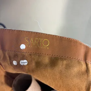 Sarto by Franco Sarto Coley Knee High Riding Boot Sz 7M Suede Leather Boho Party thumbnail 7