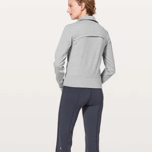 Lululemon • Gather Up Jacket Heathered Power Grey / Sea Salt thumbnail 4