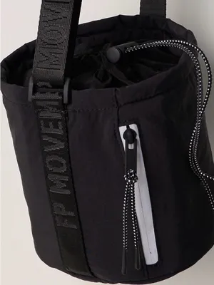 Free People Dusk to Dawn Quencher Sling Bag $68 black NWT thumbnail 3