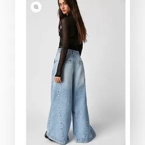 Free People We The Free Equinox Denim Trousers thumbnail 4