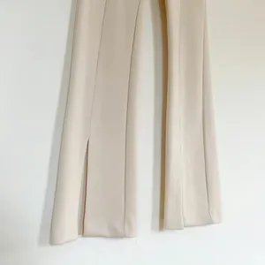 Mango / Slit Hem Pants in Ecru Size S thumbnail 10
