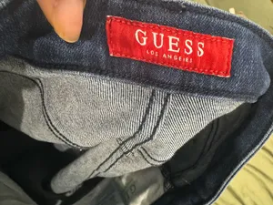 Guess dark wash bootcut jeans in a 31 thumbnail 4