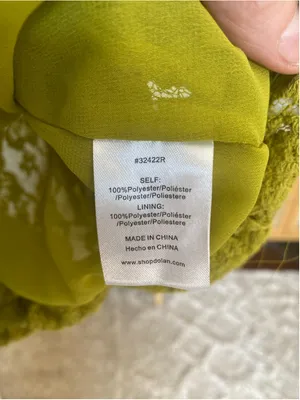 Dolan Chartreuse Lace Blouse Tank Top Fairy Romantic Artsy Eclectic Indie Earthy thumbnail 6