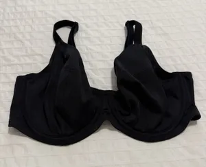 Elomi 36G Essentials Underwire Swim Bikini Bra Top ES7500 Black thumbnail 1