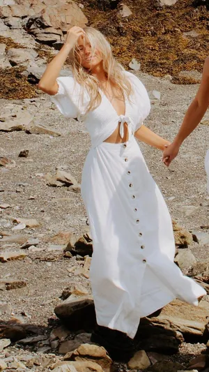 Free People String Of Hearts Maxi Dress thumbnail 1