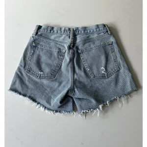 AGOLDE Parker Long Shorts in “Swapmeet” light vintage indigo wash size 25 thumbnail 3