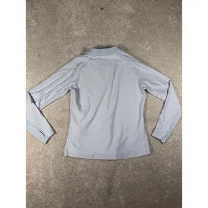 FootJoy performance quarter-zip‎ golf pullover shirt womens small lt blue thumbnail 7