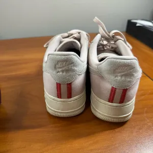 Nike Air Force 1 LX Siltstone Red Women's Sneaker Stitched Canvas W8 CK6572-600‎ thumbnail 5