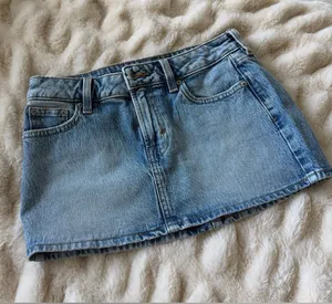 Pacsun piper micro mini denim jean skirt thumbnail 1