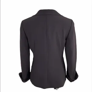 Petites Classic Brown Cuff Sleeve Blazer thumbnail 8