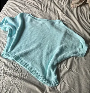 Knit Top Blue thumbnail 2
