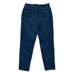 BDG‎ Urban Outfitters Blue Corduroy Mom Jeans High Rise Tapered Leg 28 thumbnail 4