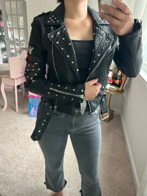 Vigoss faux leather jacket. XS thumbnail 17