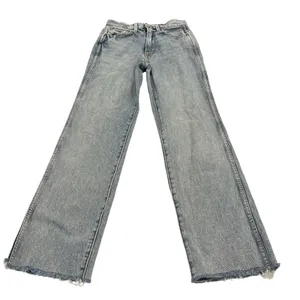 GRLFRND the Sara Super High Rise Slim Straight Jeans size 25 thumbnail 1