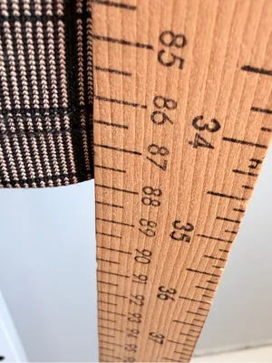Zara Brown Plaid Short-Sleeve Shift Dress thumbnail 6