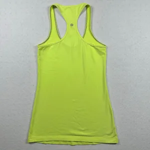 Lululemon Women’s Bright Yellow Racerback Tank Top Athletic Yoga Running thumbnail 2