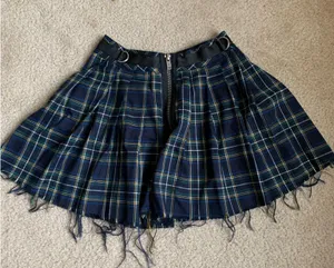 Pleated plaid skirt  thumbnail 2