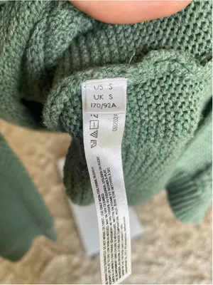 Free People FP Beach Cotton Turtleneck Sweater Sage Green Cozy Quiet Luxury Vaca Lounge Boho thumbnail 5