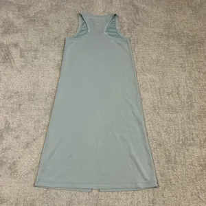 Lululemon Ease of it All V-Neck Midi Dress Womens 12 Softstreme Seafoam Green thumbnail 6
