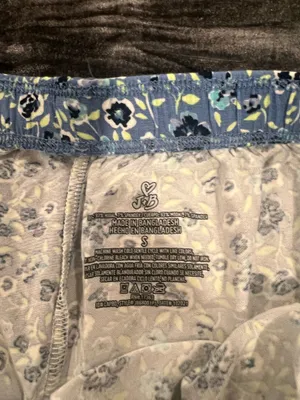 Floral Blue Women's Shorts Size S by JB thumbnail 2