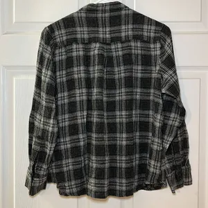 Madewell‎ Women’s Owens Plaid Terrace Lace-Up Shirt Size Medium thumbnail 8