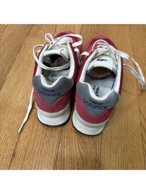 6.5 Women’s US Size New Balance 574 Core Pack - Burgundy Red Color thumbnail 7