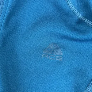Nike Pullover Womens Medium Blue Mock Neck 1/4 Zip Long Sleeve NikeFITDRY ACG thumbnail 3